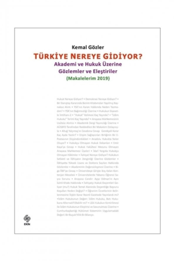 Türkiye Nereye Gidiyor? Kemal Gözler - Resim 2