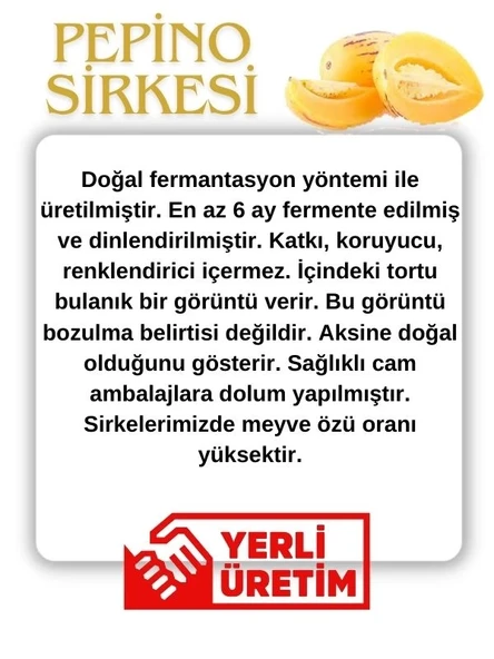 Pepino Sirkesi 500 Ml - Resim 2