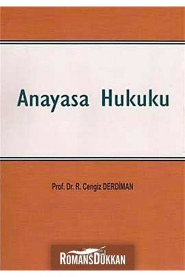 Anayasa Hukuku Ramazan Cengiz Derdiman 2.Baskı