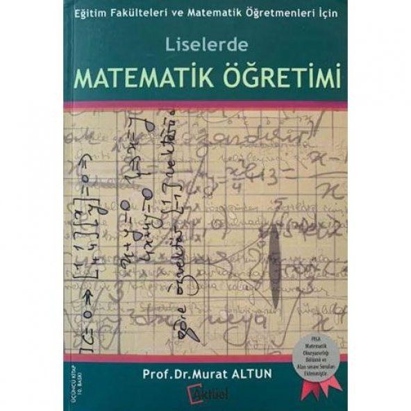 Liselerde Matematik Öğretimi Murat Altun