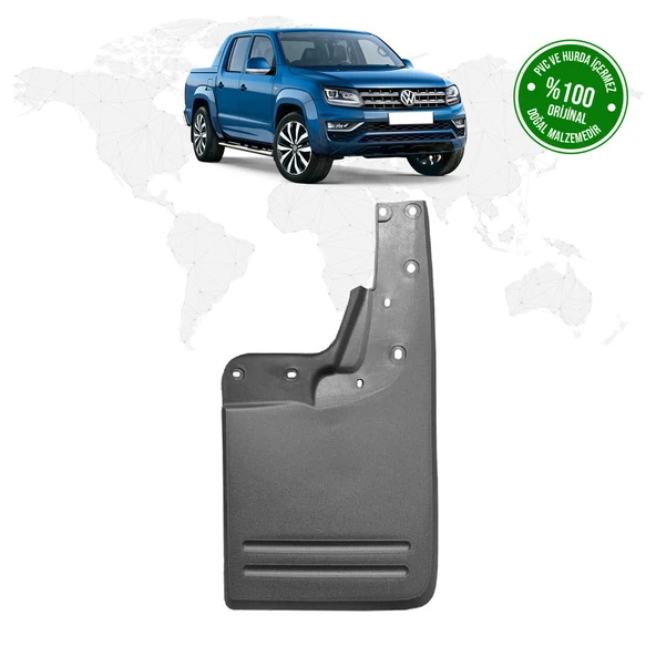 Volkswagen Amarok 2011 - 2020 Model Sağ Arka Paçalık (Çamurluk - Tozluk)