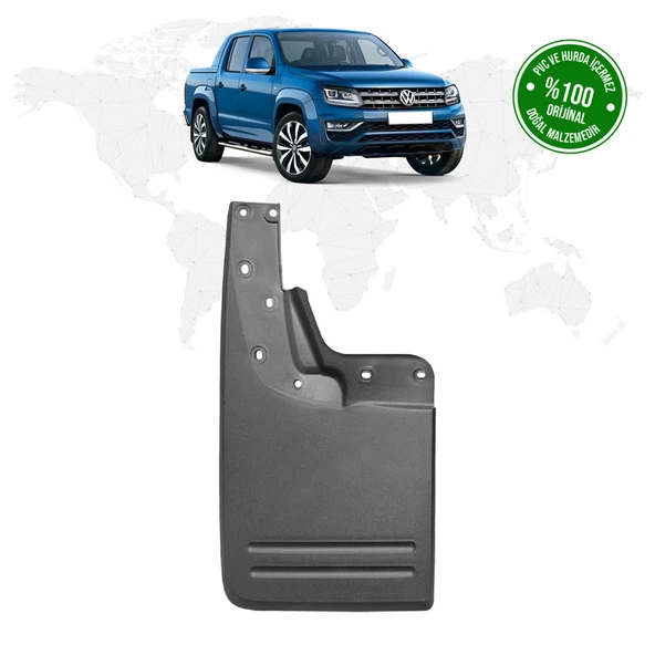 Volkswagen Amarok 2011 - 2020 Model Sol Arka Paçalık (Çamurluk - Tozluk)