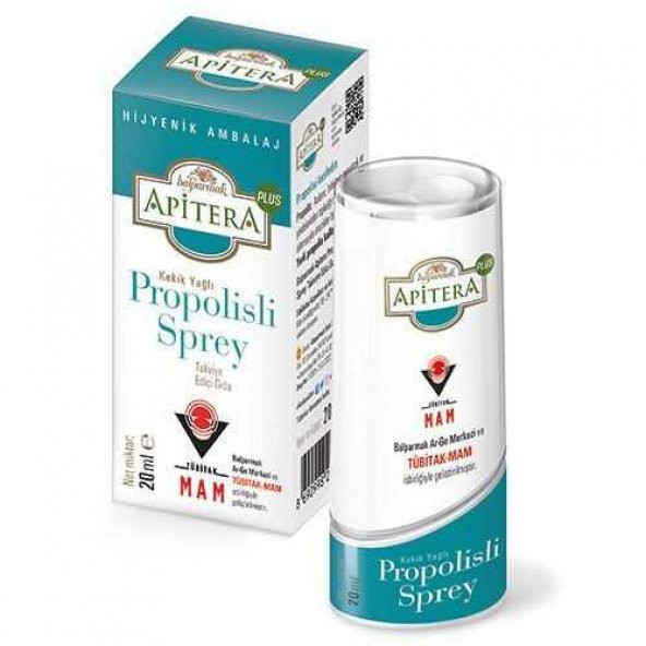 APITERA PLUS PROPOLİSLİ SPREY 20 ML ürün görseli 1