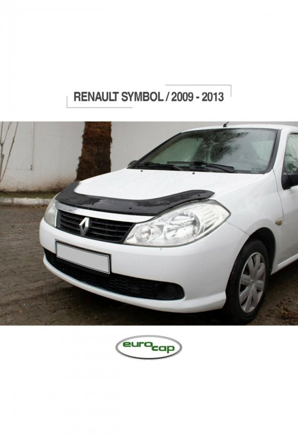 EUROCAP Renault Symbol Ön Kaput Koruma Rüzgarlığı 2009-2013 - 2