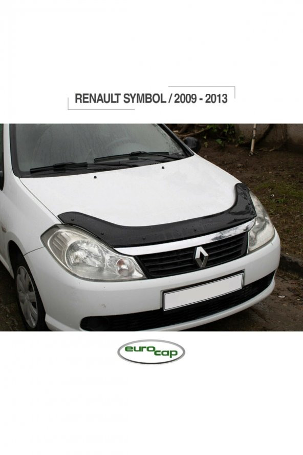 EUROCAP Renault Symbol Ön Kaput Koruma Rüzgarlığı 2009-2013 - 3