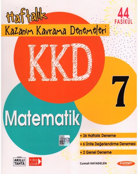 KURMAY 7.SINIF MATEMATİK KAZANIM KAVRAMA DENEMELERİ