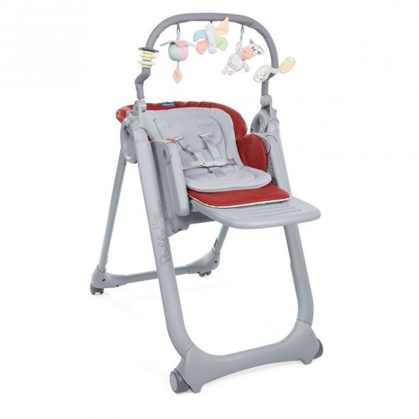 Chicco Polly Magic Relax Mama Sandalyesi Red Passion