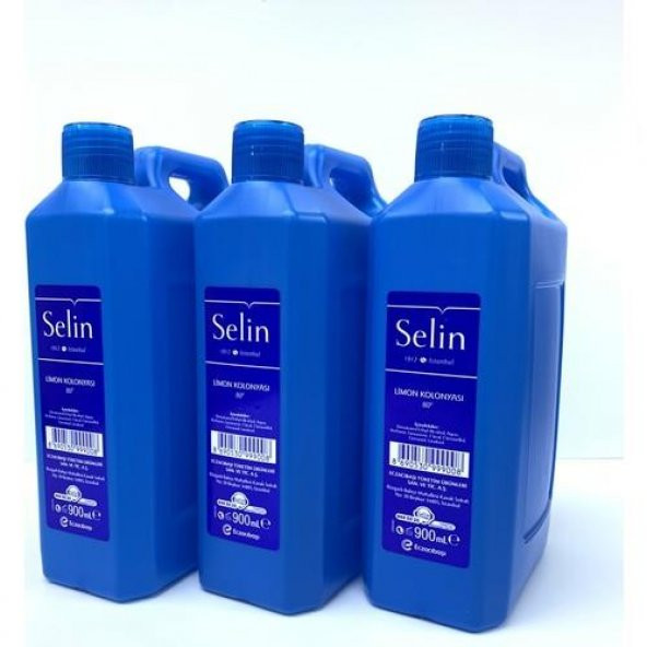 SELİN KOLONYA BİDON 900 ML X 3 ADET