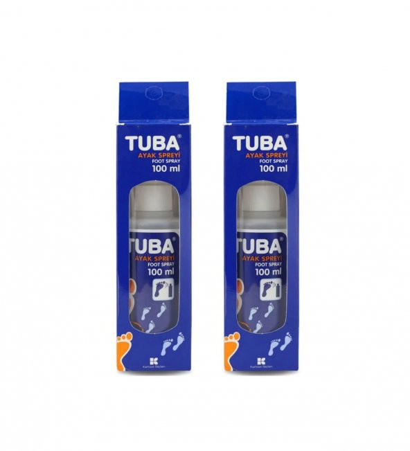 TUBA AYAK SPREYİ 100 ML X 2ADET