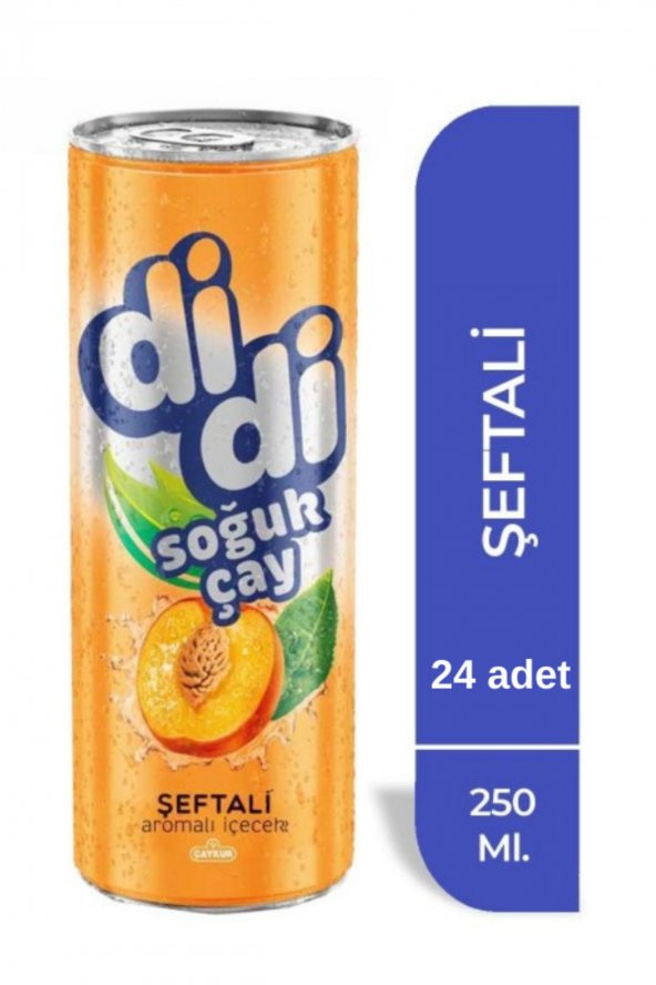 Didi 250 Ml Şeftali 24 lü paket