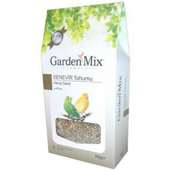 Garden Mix Platin Kuş İçin Kenevir Tohumu 150 Gr