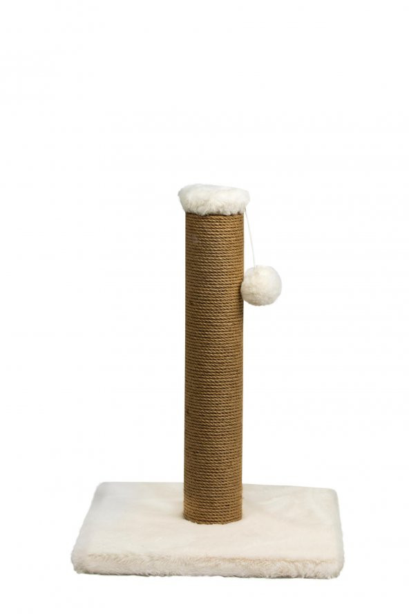 Dubex 34x34x55 cm Kedi Tırmalama Platformu Beyaz