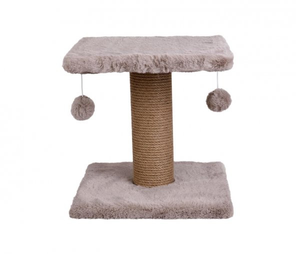 Dubex 34x34x34 cm Kedi Tırmalama Platformu Bej