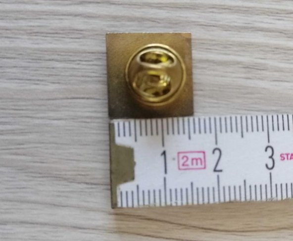 CHP PARTİSİ ROZET KLİPSLİ ROZET BROŞ - Resim 2