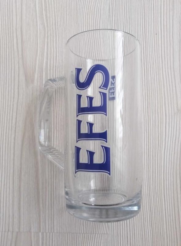 0.3LT EFES PİLSEN BİRA BARDAĞI KULPLU BİRA BARDAĞI 1 ADET