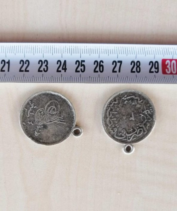 OSMANLI BENZETME KOLYE UCU OSMANLI TUĞRALI KOLYE UCU - Resim 3