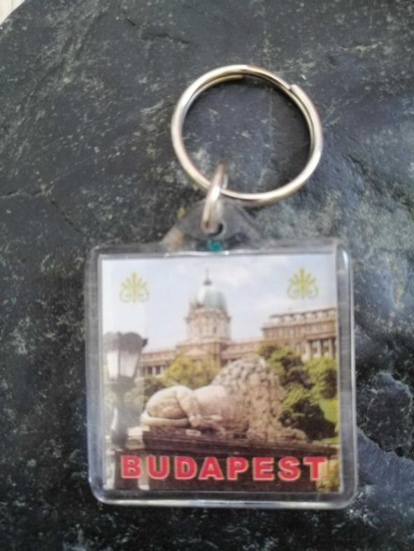 ÇİFT TARAFLI BUDAPEŞTE VE MACARİSTAN TEMALI ANAHTARLIK - 2