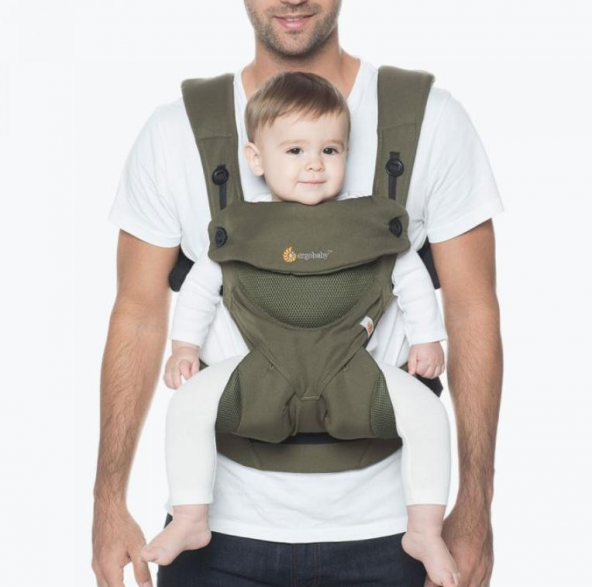 ERGO BABY 360 COOL AİR KANGRU OMNİ MESH ARMY GREEN BEBEK KANGRU STOK SORUNUZ
