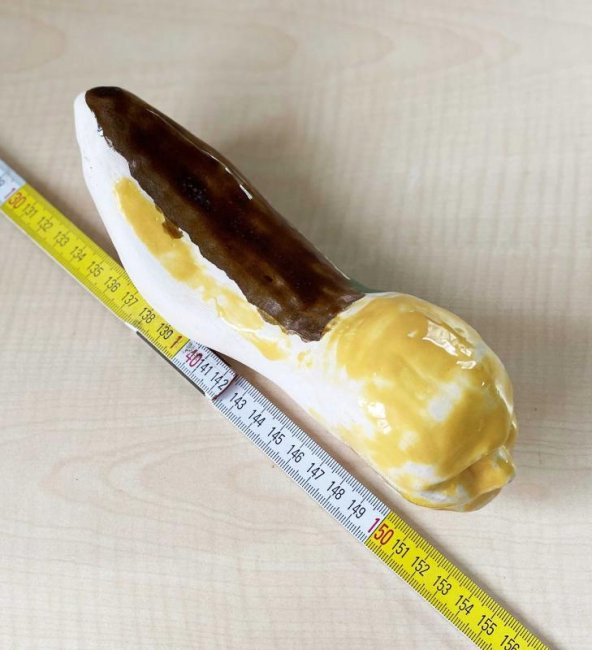 El Yapımı Seramik Farklı İnsan Figürü no 8 - Resim 3