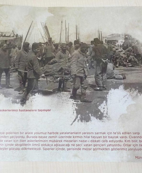 40X40 CM ÇANAKKALE RESİMLERİ 27. ALAY HARF CERİDESİ KUŞE KAĞIT BASKI - 1