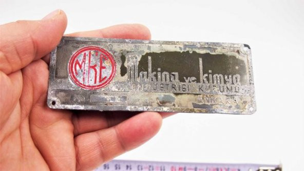 Antika - MKE - MAKİNA KİMYA ENDÜSTRİSİ KURUMU Firma - İş yeri - Marka Yazılı Koleksiyon Parçaları