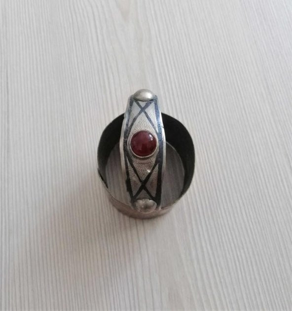 El işi Otantik Bilezik Gerçek Vintage Taşlı Osmalı Takı NO 83