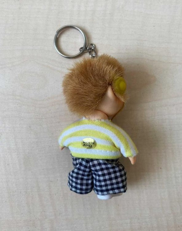 VİNTAGE MADE İN KORE ANAHTARLIK PLASTİK ANAHTARLIK - Resim 2