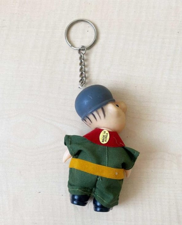 Vintage Made In Kore Anahtarlık Plastik Anahtarlık - Resim 2