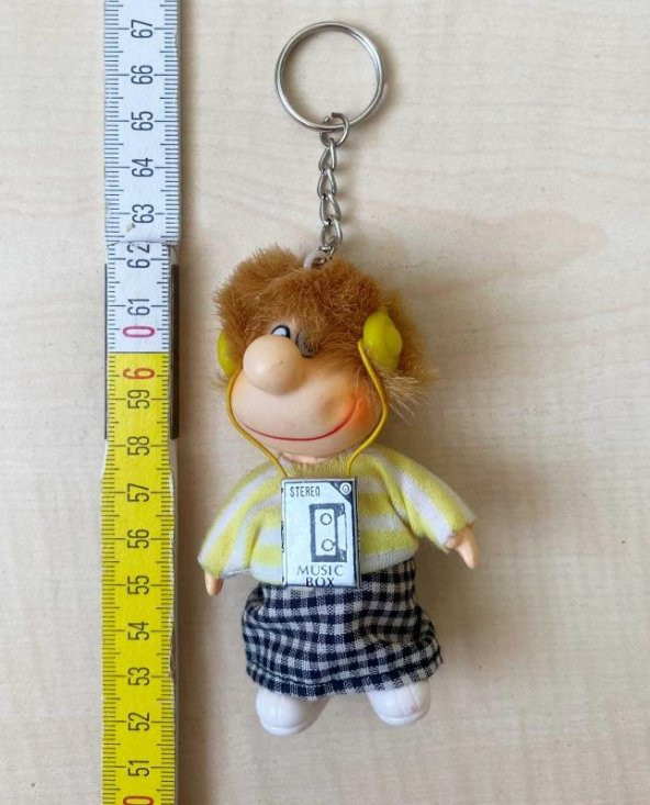 VİNTAGE MADE İN KORE ANAHTARLIK PLASTİK ANAHTARLIK - Resim 3