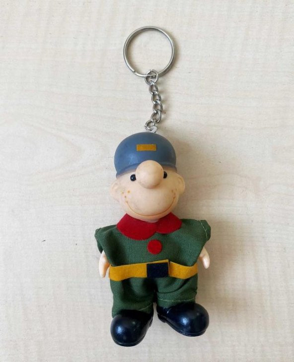 Vintage Made In Kore Anahtarlık Plastik Anahtarlık - Resim 4