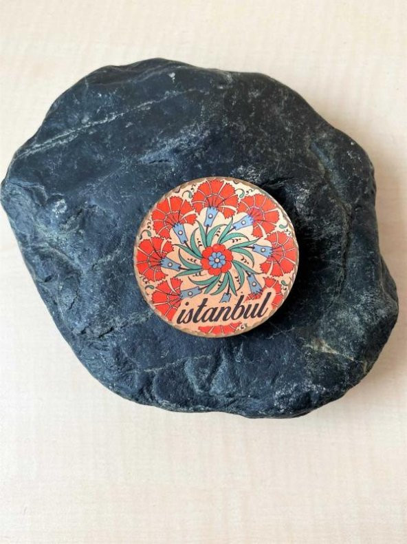 İSTANBUL TEMALI METAL MAGNET