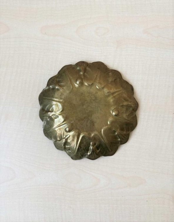 2 ADET PİRİNÇ KASE PİRİNÇ ÇEREZLİK - 2