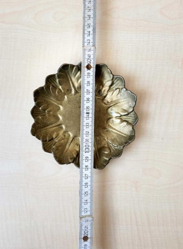 2 ADET PİRİNÇ KASE PİRİNÇ ÇEREZLİK - 3