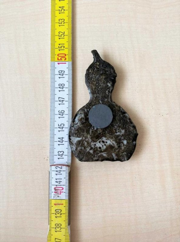 HZ. ALİNİN KILICI RESİMLİ MAGNET BAL KABAĞI FORMUNDA MAGNET NO 83 - 2