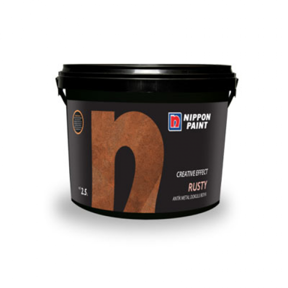 Nippon Rusty Silver Antik Metal Görünümlü Boya 2.5 Lt ürün görseli