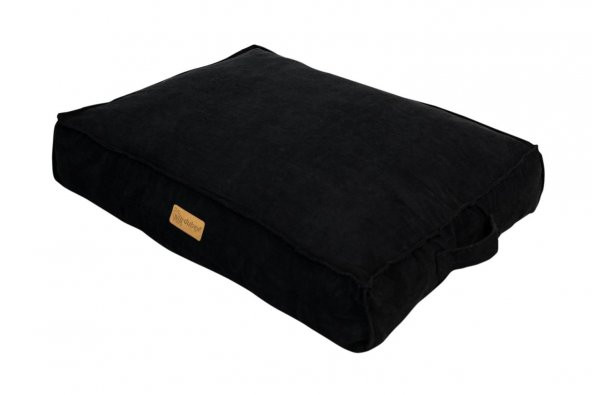 Dubex Plus Soft Serisi Kedi Köpek Yatağı Siyah Medium 76x56x13 cm - 2