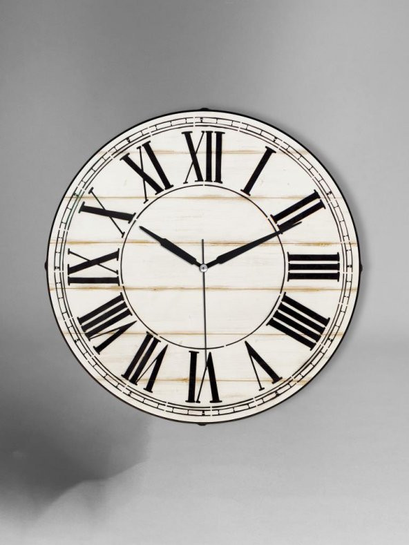 Galaxy Exclucive Bombeli Cam Serisi Mermer Desenli Roma Rakamlı Sessiz Akar Duvar Saati 30 cm ürün görseli