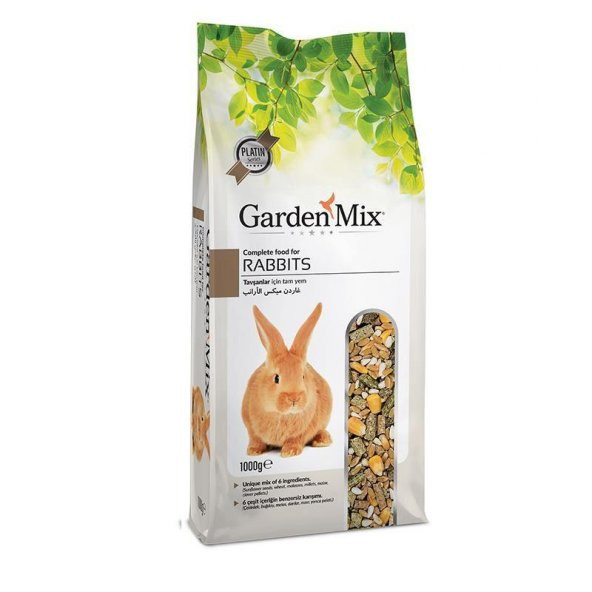 Garden Mix Platin Tavşan Yemi 1kg