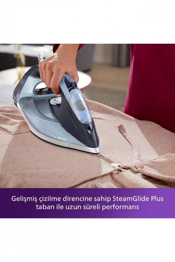 Philips Azur Dst7020/20 7000 Serisi 2800 W Buharlı Ütü - 4