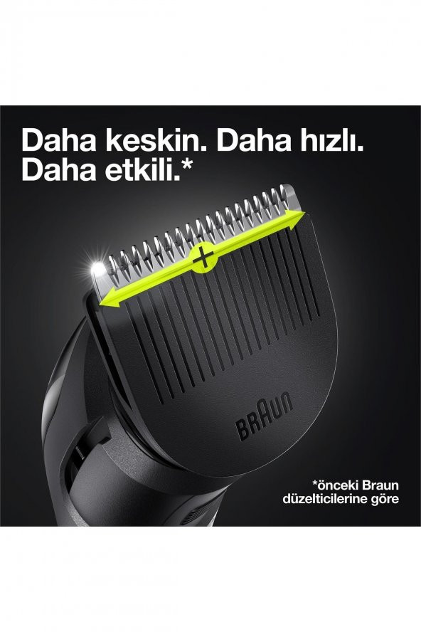 Braun BT 3321 Ayarlanabilir Taraklı Sakal ve Saç Şekillendirici - 3