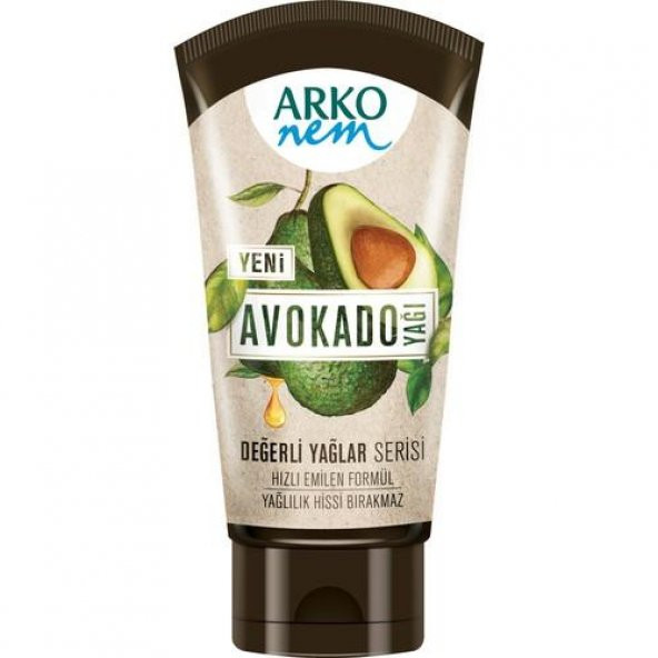 ARKO NEM KREM DEĞERLİ YAĞLAR AVOKADO 60 ML ürün görseli 1