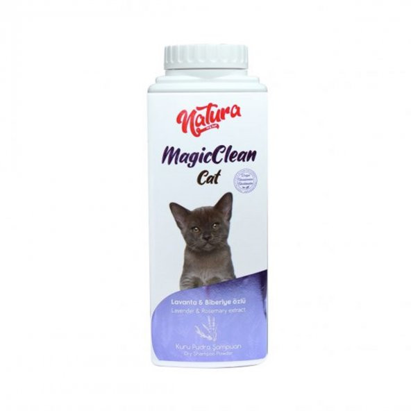 Natura Magicclean Cat Kuru Pudra Kedi Şampuanı 150 Gr