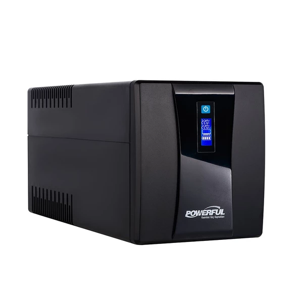 Powerful SLD-1000 1000va Line Interactive Ups Kesintisiz Güç Kaynağı - 2