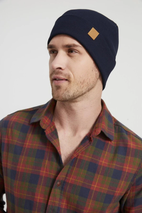 Kadın Genç Kız, Elit siyah kürk ponpon detaylı  Şapka Bere -Spor, Rahat, pamuklu, TERMAL kumaş - Resim 2