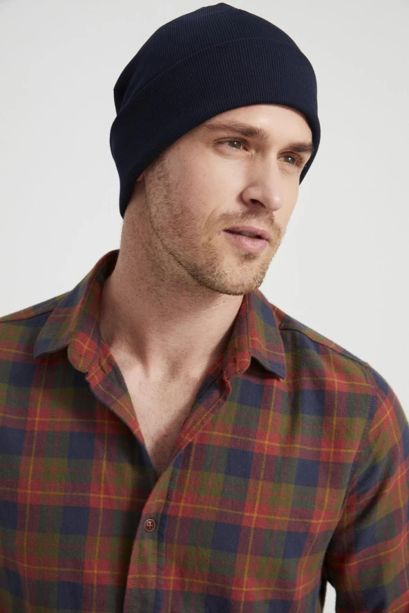 Kadın Genç Kız, Elit siyah kürk ponpon detaylı  Şapka Bere -Spor, Rahat, pamuklu, TERMAL kumaş - Resim 8