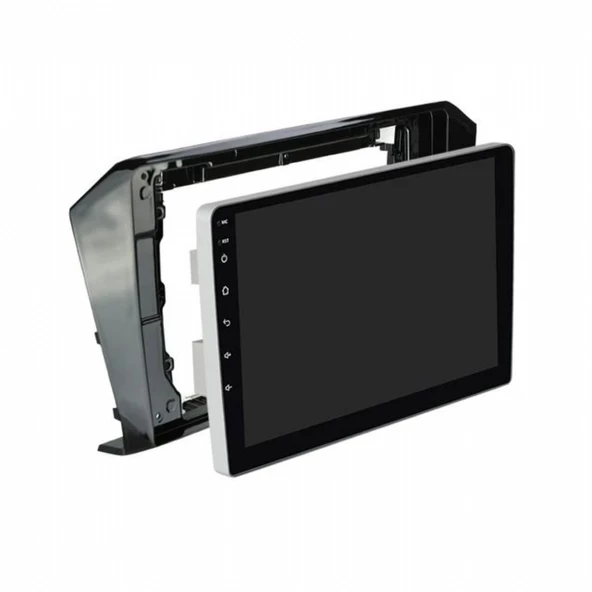 VOLKSWAGEN PASSAT B8 PİANO BLACK ANDROİD TEYP ÇERÇEVE (10 INCH) - SOKET - CANBUS - 2