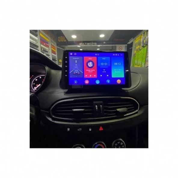 FIAT EGEA URBAN ANDROİD TEYP ÇERÇEVE (9 INCH) - SOKET - CANBUS