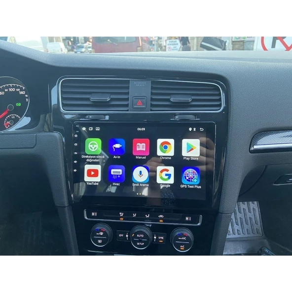 VOLKSWAGEN GOLF 7 ANDROİD 14 2-32 MULTİMEDYA CARPLAY-KAMERA-IPS