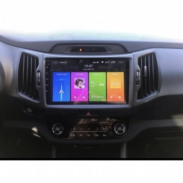 NAVERA KİA SPORTAGE 2011 2015 OEM ANDROİD MULTİMEDYA - Resim 3