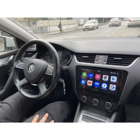 SKODA OCTAVİA 2014-2018 ANDROİD 14 2-32 MULTİMEDYA CARPLAY-IPS